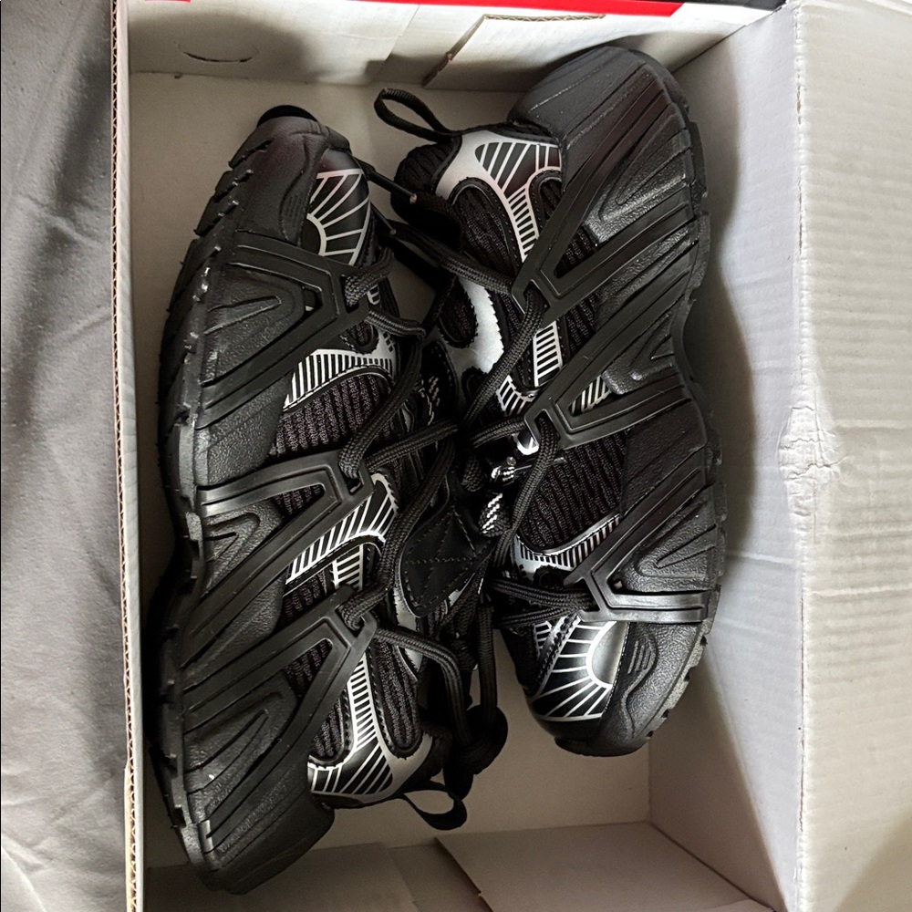 Black and White Athletic Sneakers
